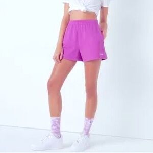 Victoria's Secret Pink Athletic Shorts High-Waisted Relaxed Fit